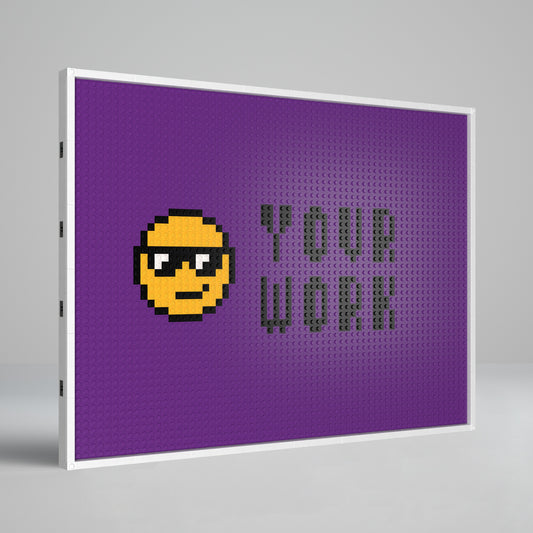 Customize a  64x48 Pixel Building Brick Mosaic Art Kit- We'll Ship Based on Your Design!