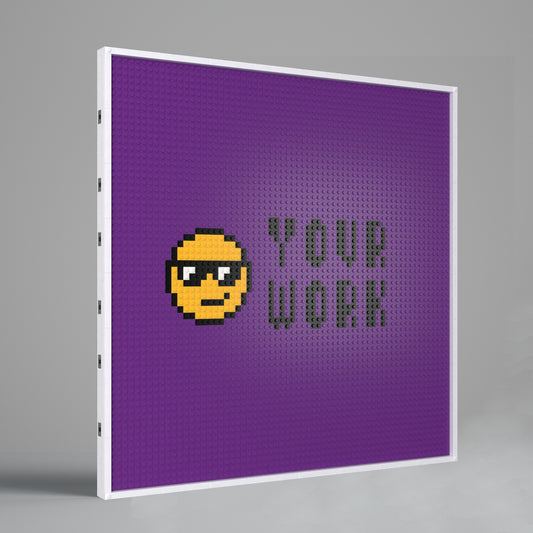 Customize a  64x64 Pixel Building Brick Mosaic Art Kit- We'll Ship Based on Your Design!