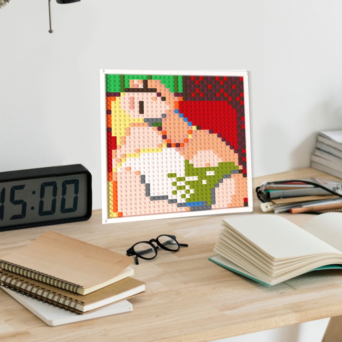 32*32 Compatible Lego Pieces Picasso's The Dream Pixel Art