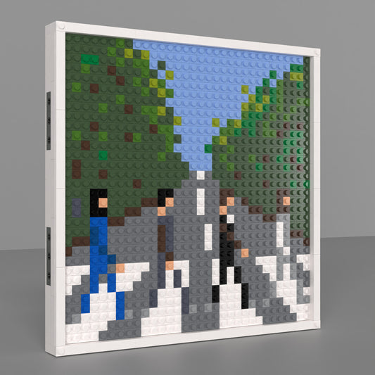 The Beatles' Abbey Road Building Brick Pixel Art - 32*32 Modular Compatible with Lego